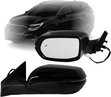 Left Driver Side Mirror Compatiable with 2017-2022 Honda CRV with Power Glass He
