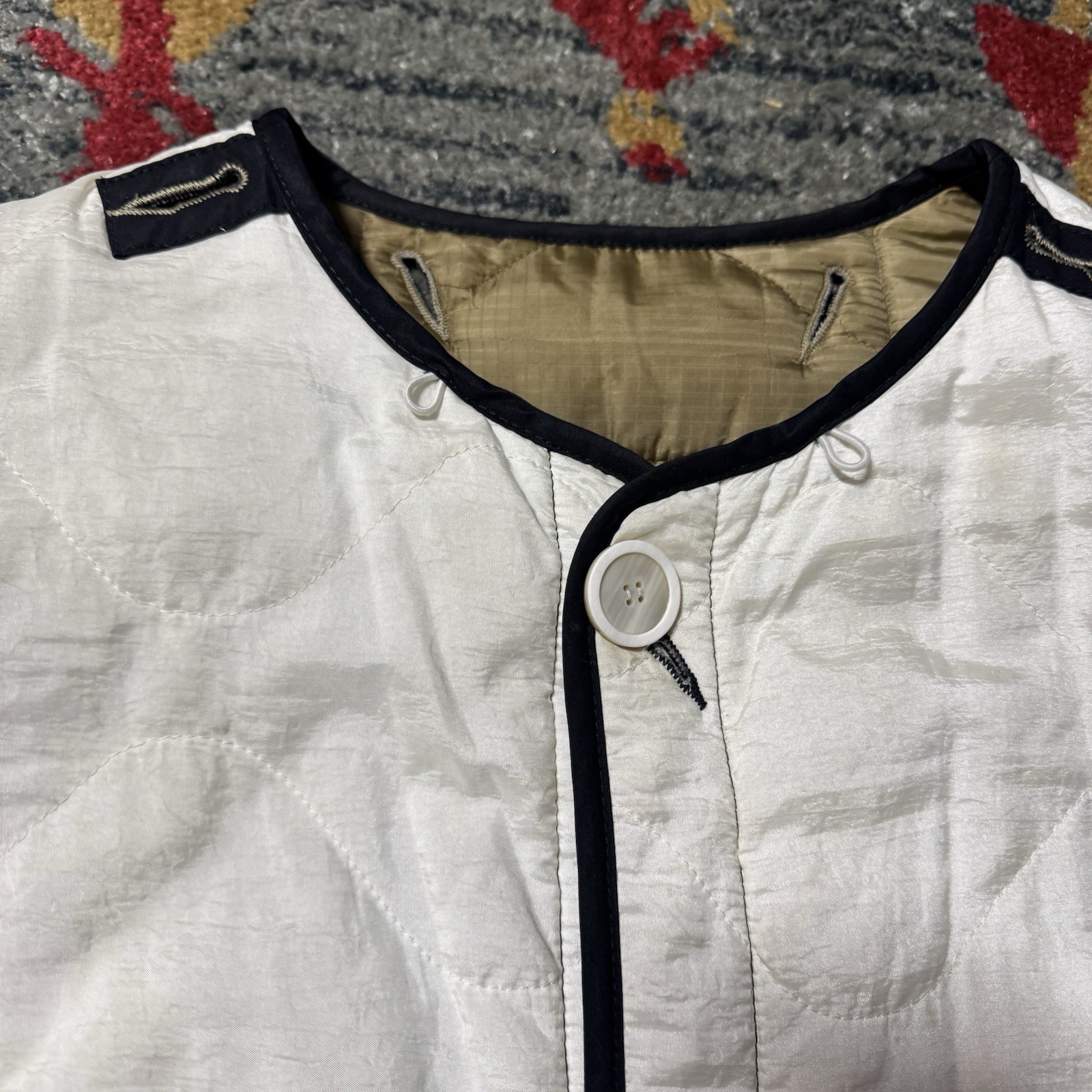 MARFA STANCE PATCHWORK QUILTED JACKET SIZE Medium… - image 3