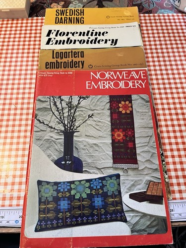 Vintage Coats Sewing/Embroidery Books: Lagartera, Norweave, Florentine & Swedish - Picture 2 of 6