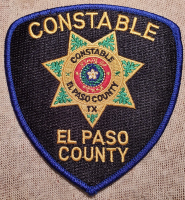 TX El Paso County Texas Constable Shoulder Patch