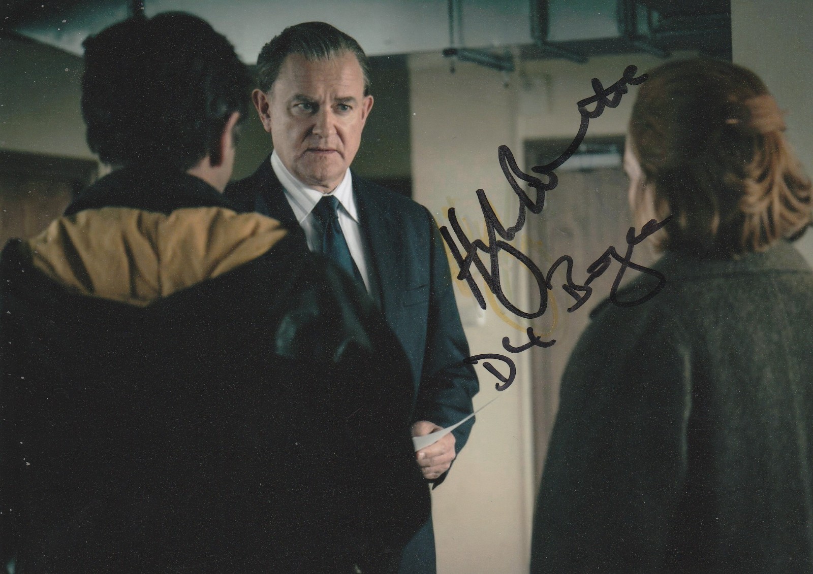 Hugh Bonneville [TV | Film | Downton Abbey | The Gold] Signed Colour Photo