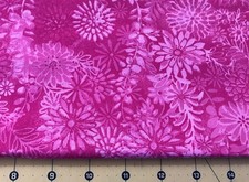 Pink Floral 30” X 44” 100% cotton fabric #2596