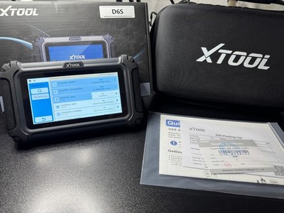 XTOOL D6S KFZ Diagnosegerät OBD2 Scanner Lifetime Updates (DE freigeschalten)
