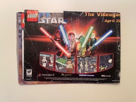 LEGO Star Wars Lot of 3 Instructions Manuals #6209, 7256 & 7261 - Damaged