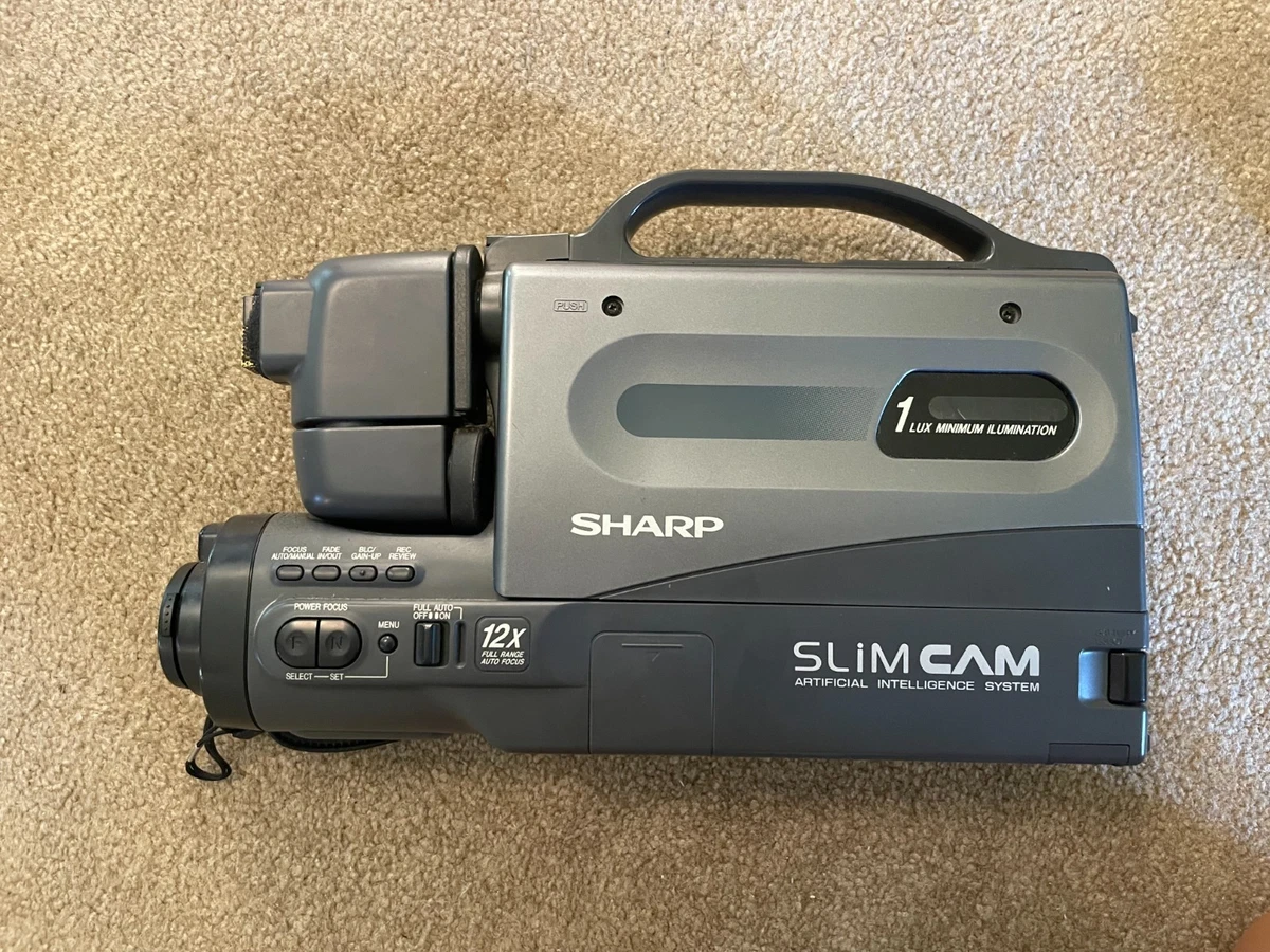 Preços baixos em Definição Padrão Sharp câmeras de Vídeo VHS | eBay