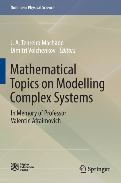Mathematical Topics on Modelling Complex  by J. A. Tenreiro Machado PAPERBACK