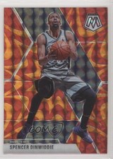 2019-20 Panini Mosaic Reactive Orange Prizm Spencer Dinwiddie #41 2l4