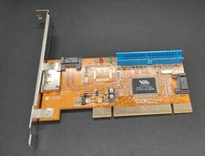 PCI To 3 Ports SATA + IDE Combo Controller Adapter Converter Card  VIA6421 Chip