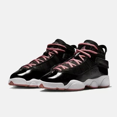Size 10.5 - Air Jordan 6 Rings Black Rust Pink for sale online | eBay
