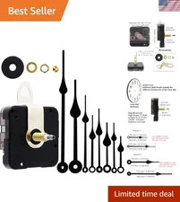 Youngtown 12888 High Torque Quartz Clock Movement - DIY Kit with 4 Hand Sets