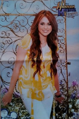 Hannah Montana Miley Cyrus 29,7x42cm Doppelseitiges Poster