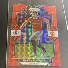 2022-23 Prizm Premier League EPL Red #84 Harry Maguire /149 - Manchester United