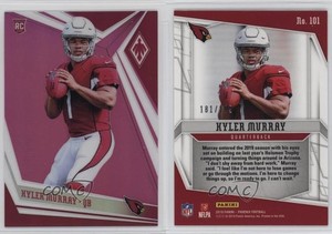 2019 Panini Phoenix Rookies Pink /199 Kyler Murray #101 Rookie RC