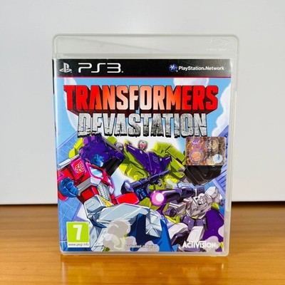 TRANSFORMERS DEVASTATION PS3 ITALIAN - PAL GAME - ITA - Used