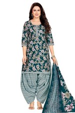 Cotton Printed Readymade Salwar Suit For Women