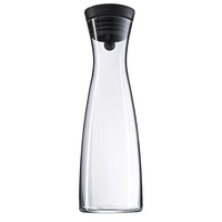 WMF Basic Wasserkaraffe 1,5 L, Glaskaraffe Mit Deckel 1,5 L, Silikondeckel, Clos