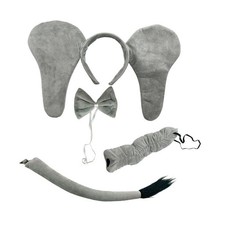 Conjunto Disfraz Elefante Decorativo Fiesta Accesorio para Performance Fiesta Carnaval
