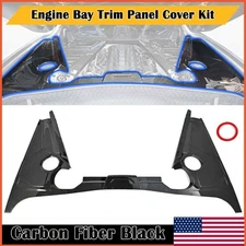 ALLTIMES Rear Engine Cover Plate Panel Cover For Chevrolet For Corvette C8 Coupe