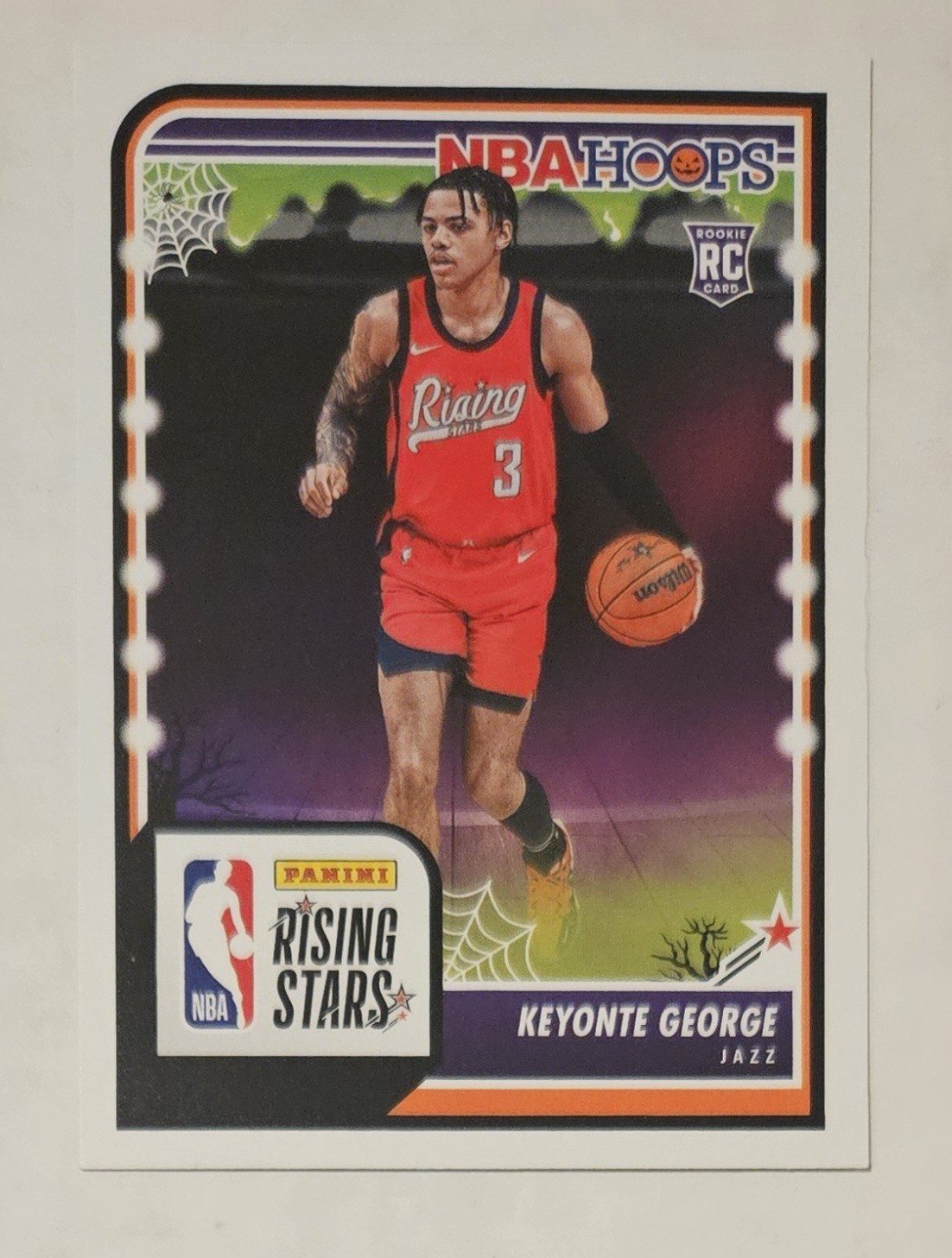KEYONTE GEORGE RC 2023-24 Panini Haunted Hoops #283 Jazz Rising Stars