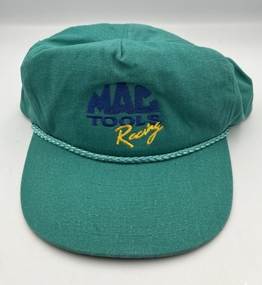Vintage~NOS Mac Tools Racing Hat Cap Snapback Sewn Logo Cord Trucker Nascar NEW