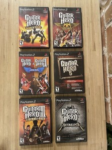 Jogo Guitar Hero Metallica para play 2 ps2 - Faz a Boa