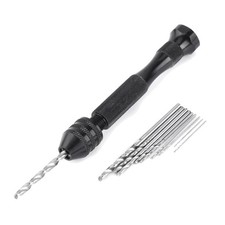 Handdrehbohrer-Set 0,3-3,6 mm Hochgeschwindigkeitsstahl mit 10 Bohrern