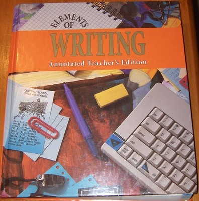 Elements of Writing, Annotated Teacher Edition