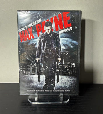 20th Century Fox Max Payne Unrated DVD Mark Wahlberg PG-13 2008 Commentary