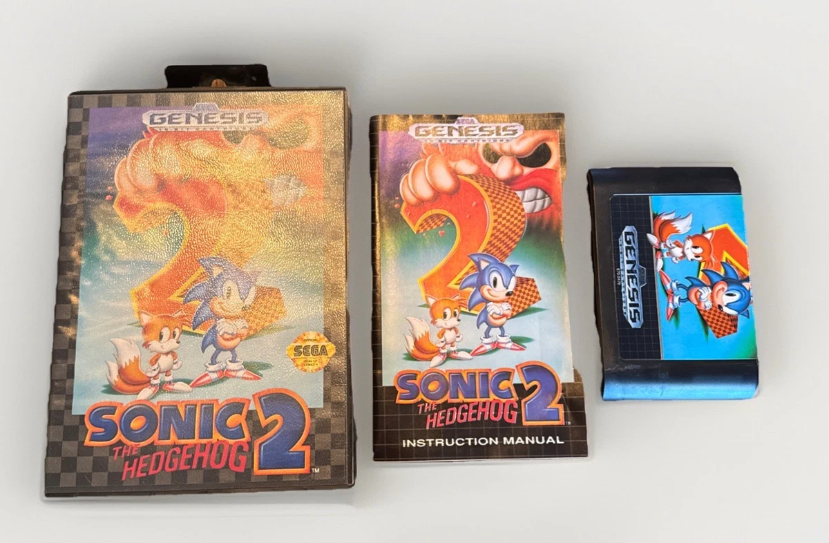 SONIC THE HEDGEHOG 2 Sega Megadrive (Md) Ntsc-Japan (Complete - Good Condition) EUR 50,39 - ES