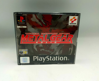 PS1 Spiel Metal Gear Solid Sony Playstation CDs TOP Sammlerzustand Kratzerfrei