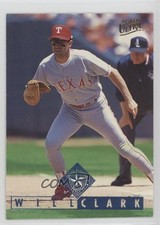 1995 Fleer Ultra Will Clark #108 0q3