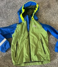 Helly Hansen Children  s Jacket Size 116 / 6 Green Blue Boys B