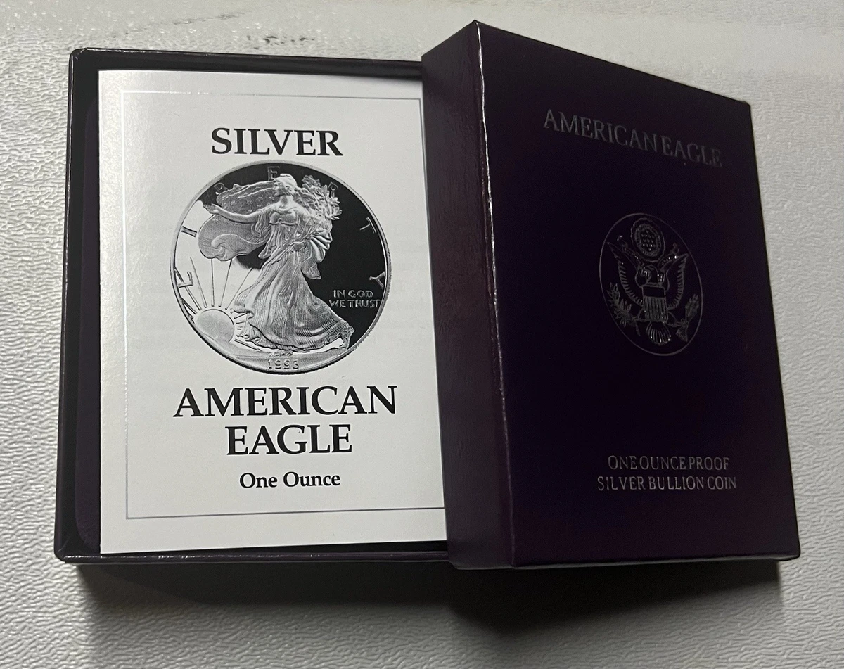 1993 美国鹰精铸银币| eBay