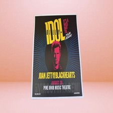 Billy Idol & Joan Jett and the Blackhearts It's A Nice Day To...Tour Again Flyer