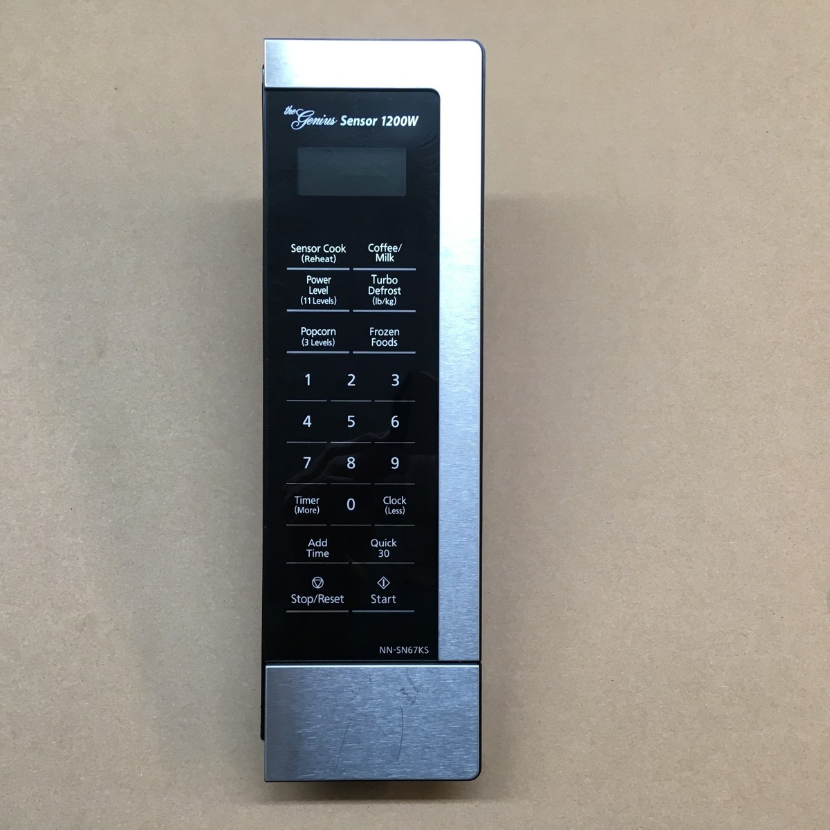 Panasonic　NNU140113KLE9 Panasonic NN-SN67KS Microwave Control Panel & Board F603LCA10AP