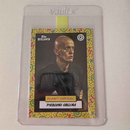 Topps Decades 1990âs UCC Pierluigi Collina Referee - Planet Football