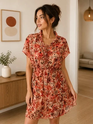 IRO Paris Robe imprimée florale - Photo 1/4