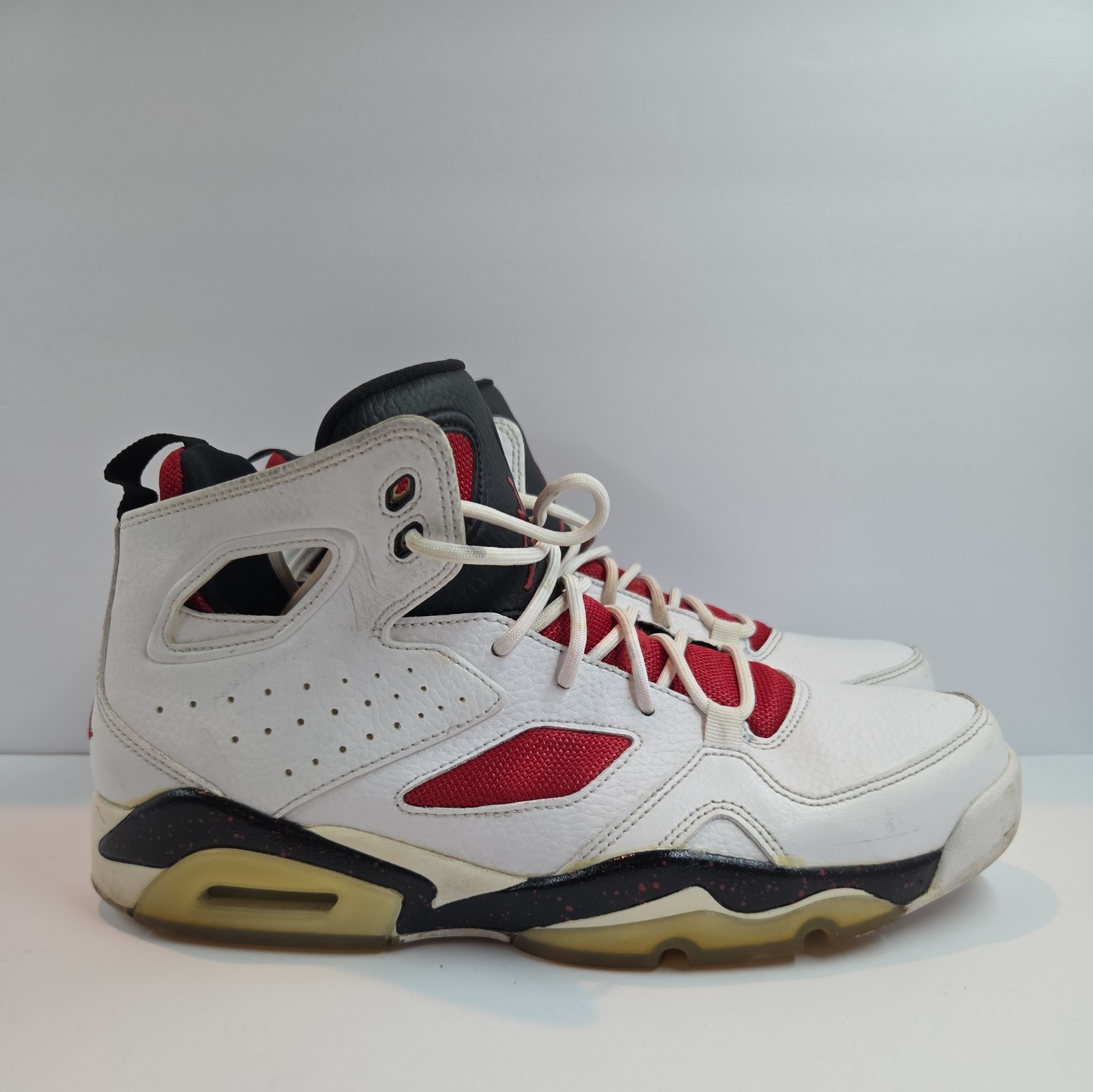 Air Jordan Flight Club 91 White Black Red Men’s  Size 8