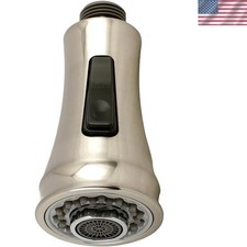 Durable Pull-Down Kitchen Sprayer Head in Brushed Nickel - Easy User-Friendly