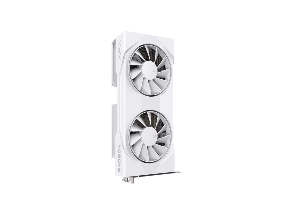XFX Swift AMD Radeon RX 9060 XT OC White Gaming Edition with 8GB GDDR6 HDMI 2xDP - Image 4 of 4