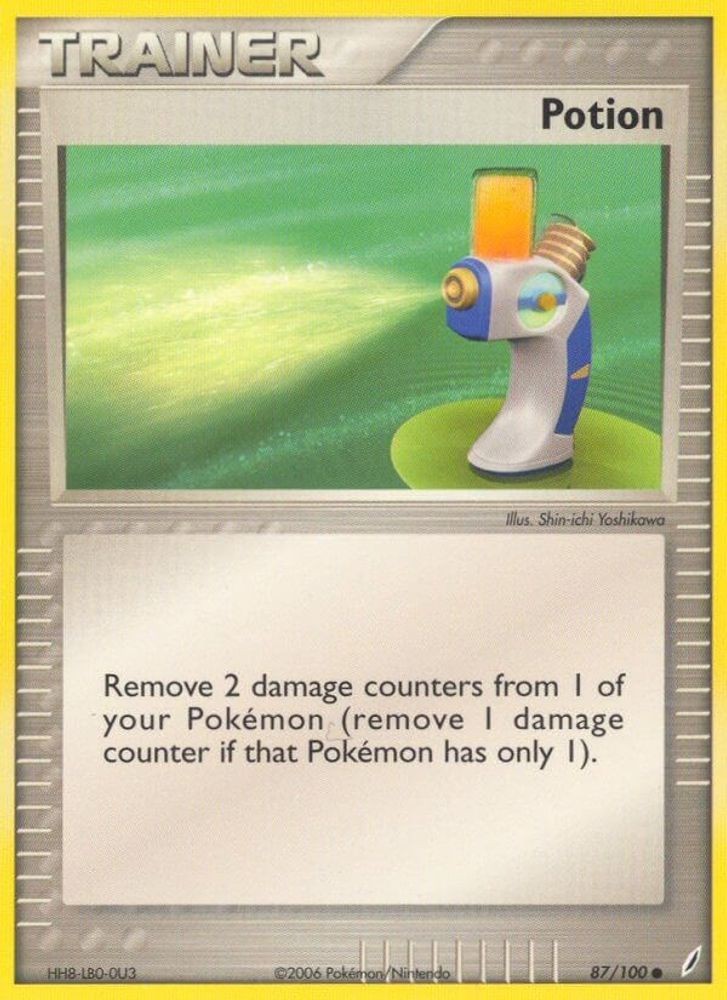 2006 Pokemon: EX Crystal Guardians - Potion (#87/100, Common, Lightly Played)