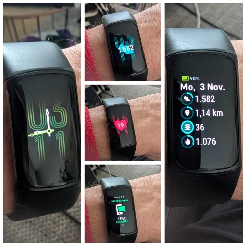 Google Fitbit Charge 6 Aktivitätstracker - Bild 3 von 4