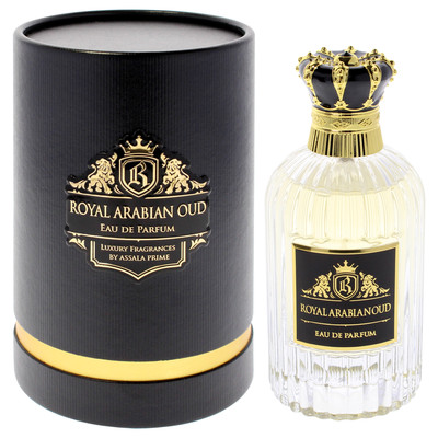 2 Pack  Royal Arabian Oud by Assala Prime for Unisex - 3.3 oz EDP Spray
