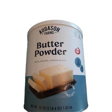 Augason Farms 5-90363 2 lbs 4 oz Canned Butter Powder, 204 Servings