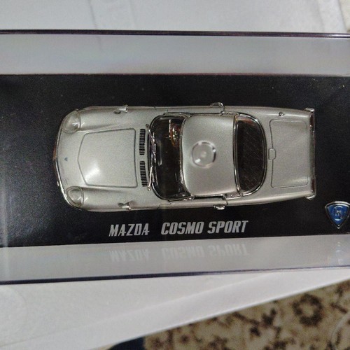 Kyosho 1/43 Mazda Cosmo Sports Silver Diecast Museum Collection Used - Picture 6 of 9