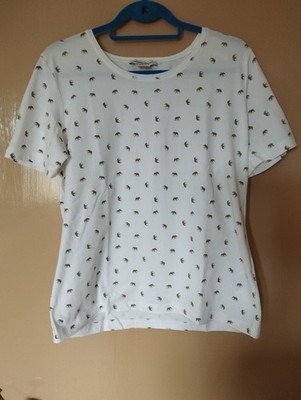Shirt mit Elefanten und Glitzersteinen Gr. 42