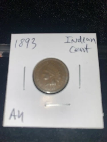 1893 Indian Cent AU. $10