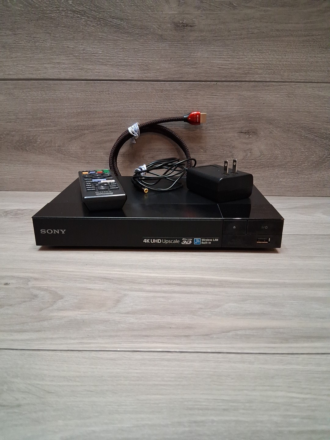Sony BDP-S6500 Blu-ray Disc Player DVD 4K 3D UHD Upscale Wit