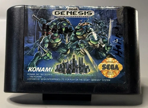 Teenage Mutant Ninja Turtles - The Hyperstone Heist Sega Genesis Game Tested