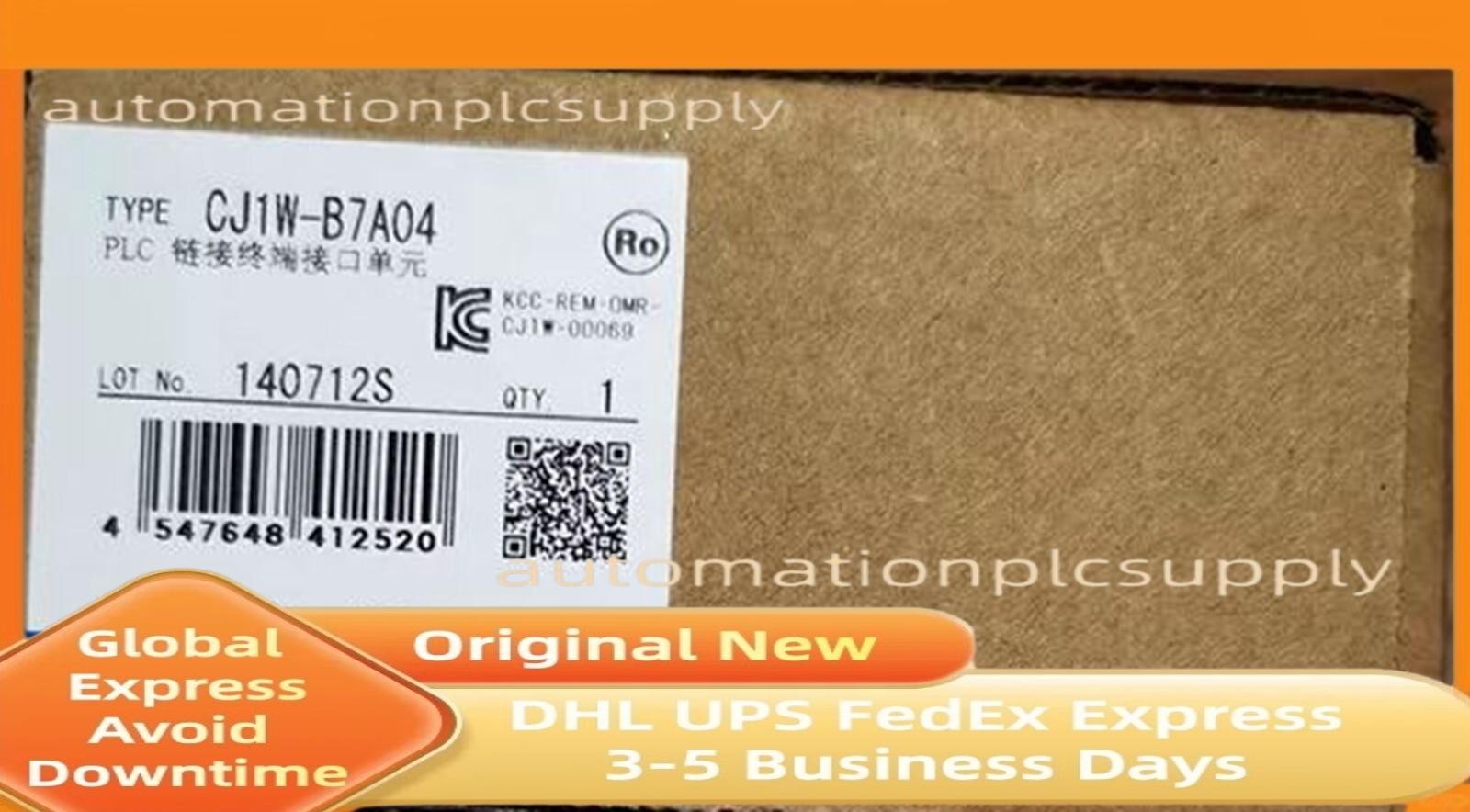 NEW Omron CJ1W-B7A04 CJ1 Basic 64-Point I/O Interface Unit PLC Module 1PC